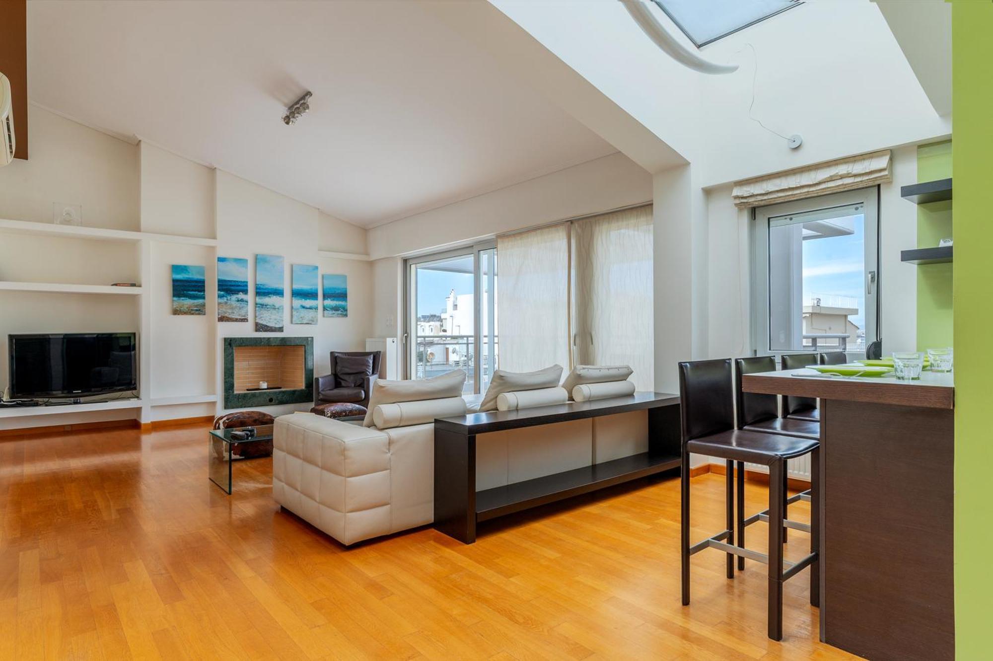 Elvita Athens Sea View Maisonette Экстерьер фото