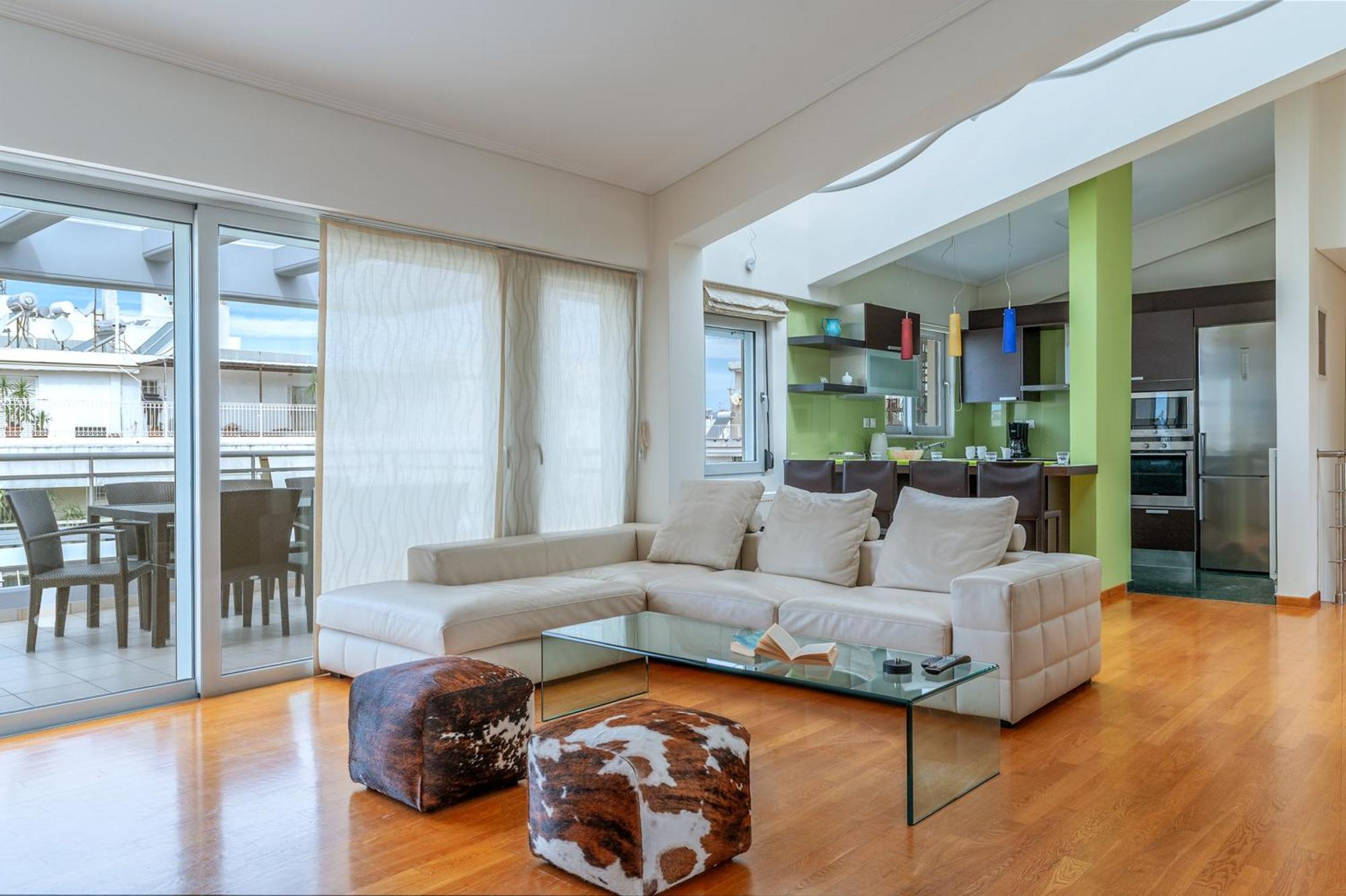 Elvita Athens Sea View Maisonette Экстерьер фото