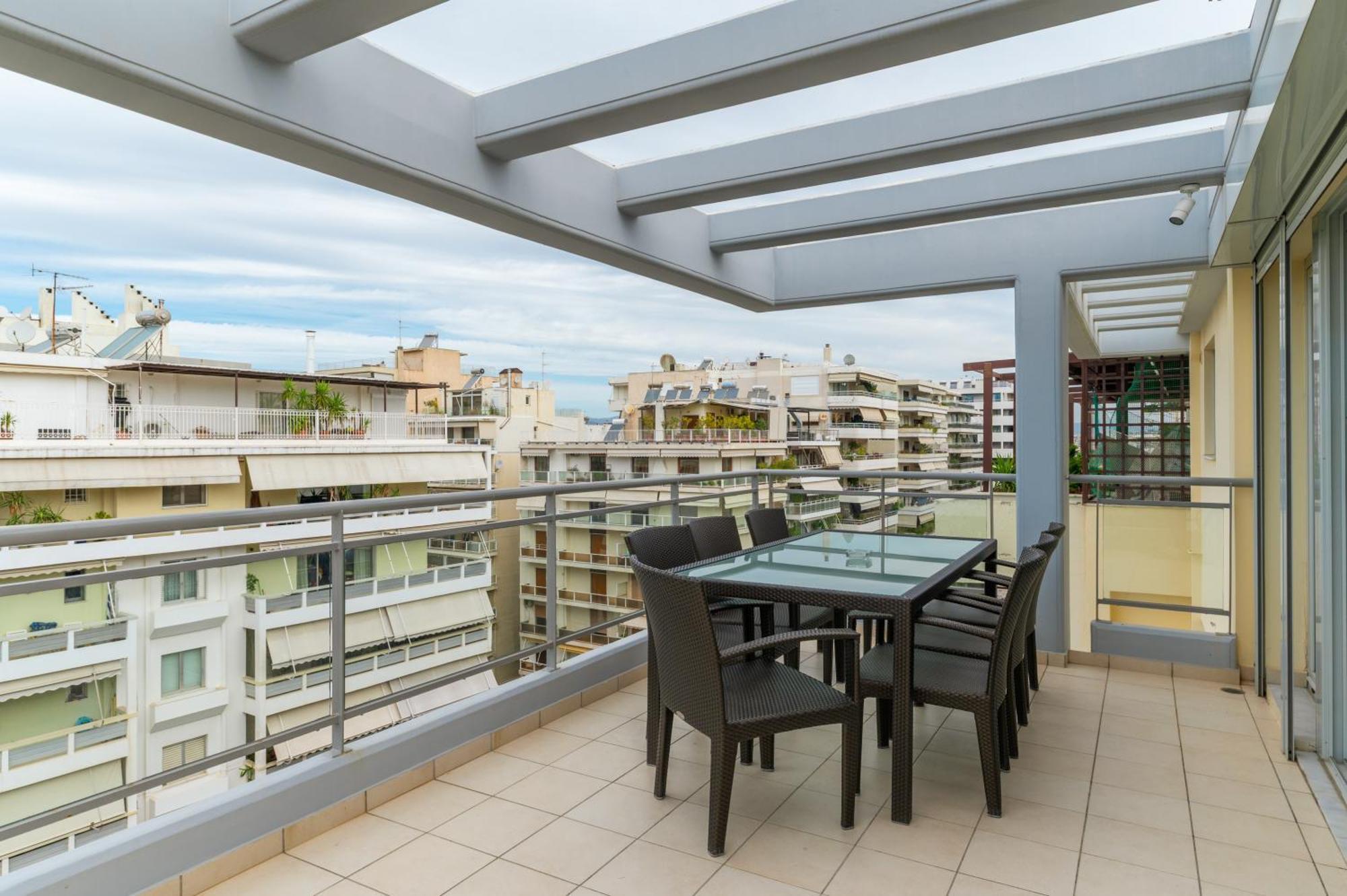 Elvita Athens Sea View Maisonette Экстерьер фото