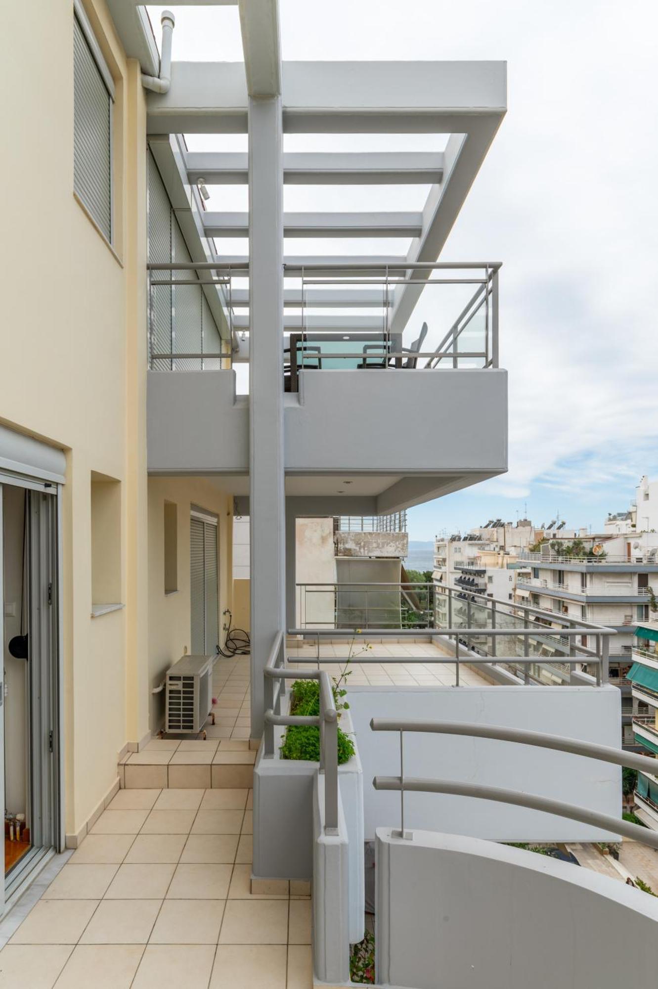 Elvita Athens Sea View Maisonette Экстерьер фото