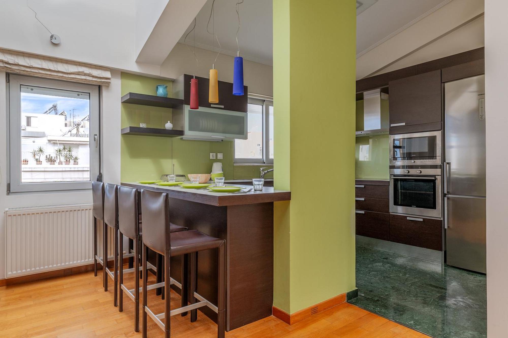 Elvita Athens Sea View Maisonette Экстерьер фото