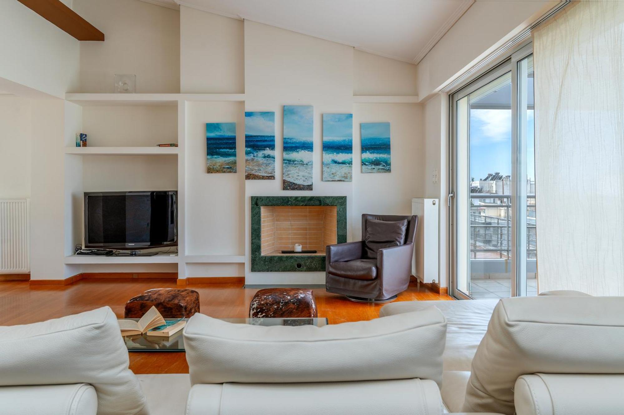 Elvita Athens Sea View Maisonette Экстерьер фото